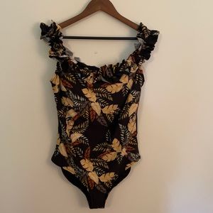 Off Shoulder Bathing Suit